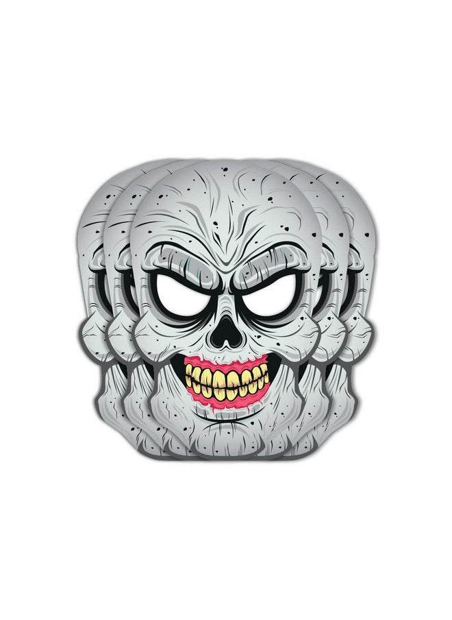 Festiko® Halloween Theme Face Masks (30 Pcs), Halloween Theme Party Supplies, Return Gifts for Kids, Halloween Theme Party Items,Scal Face Masks For Kids