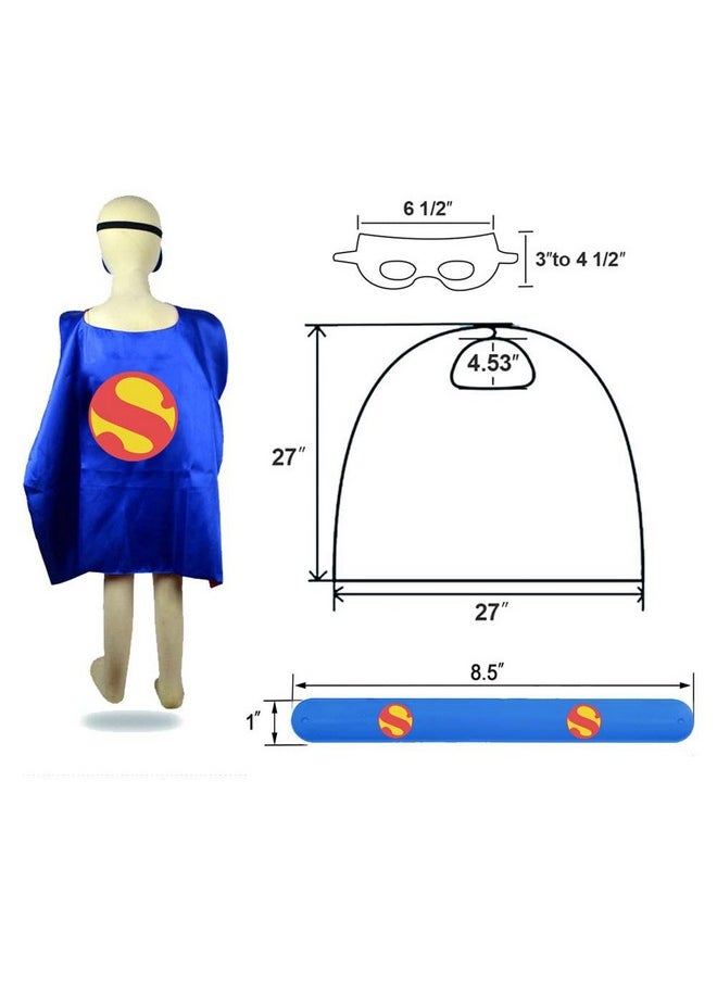 RioRand Superhero Capes for Kids,Superhero Costume for Boys Birthday Party Supplies,Christmas Halloween for 3-10 Year Old 8-PACK