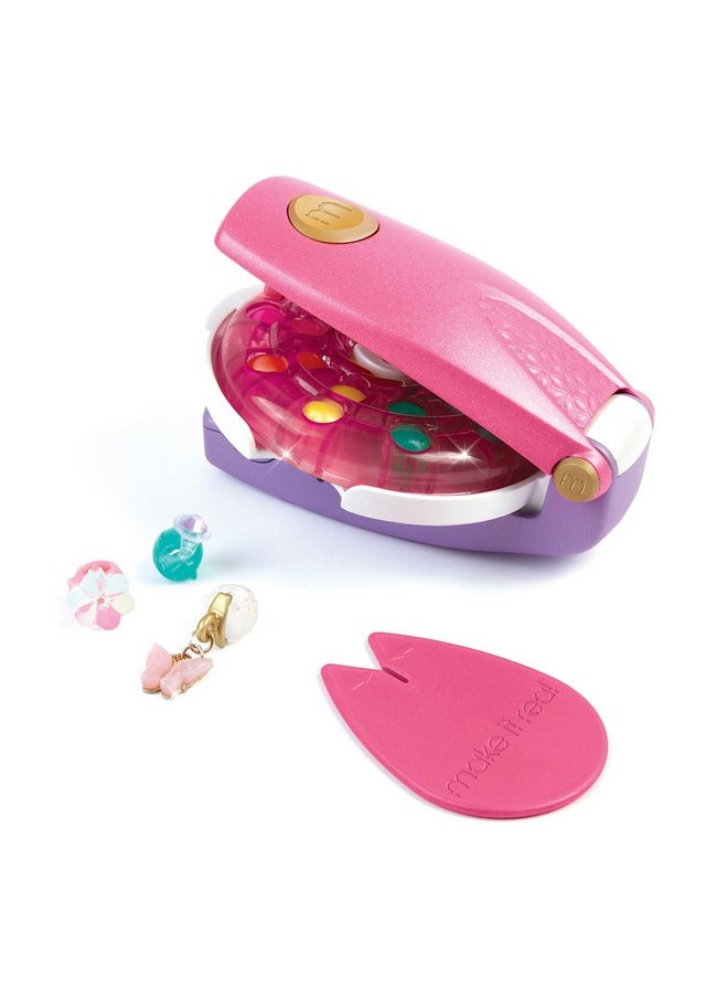 Make It Real Snap N' Glam Hair Styling Set - Create Unique Styles with 100 Reusable Bead Clips, Gems & Accents - Great for All Hair Types - Easy to Use, Remove, and Reuse - Fun Gift for Girls Ages 8