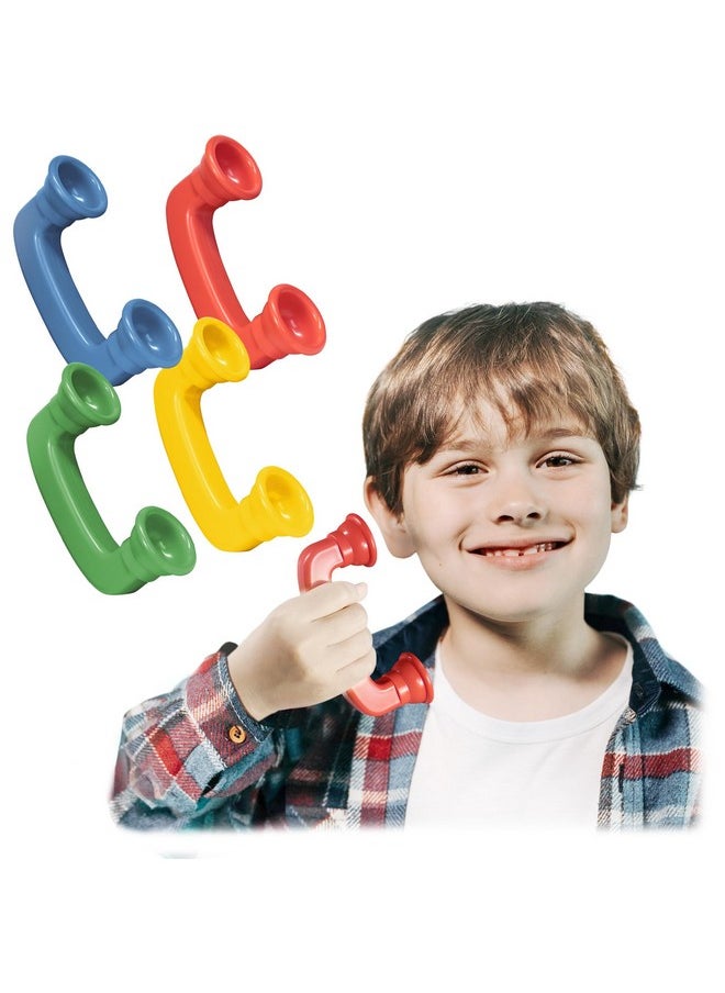 Novelty Place 4 Pack Whisper Phones Speech Therapy Toys for Reading & Auditory Feedback - Improve Fluency, Comprehension & Pronunciation- Hear Myself Sound Phone - 4 Colors
