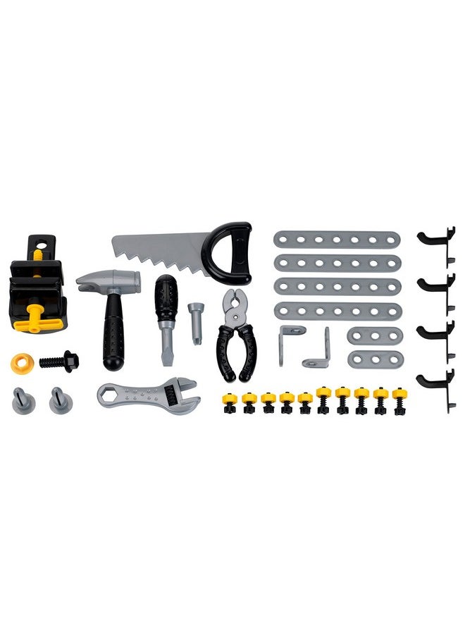 Klein CAT: Foldable Workbench - Transportable Tool Shop, Kids Pretend Play Tool Play Set, Ages 3+