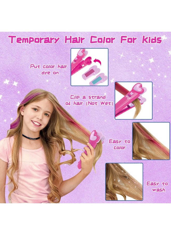 Gifts2U Hair Salon Toys for Girls, 26 Pcs Realistic Girl Beauty Salon Playset Hair Styling Set with Blow Dryer, Barber Costume Apron, Scissors and Stylist Accessories.