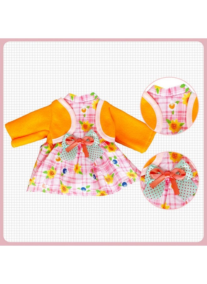 Huang Cheng Toys 6 Sets Baby Doll Clothes for 12-14 Inch Girl Doll,