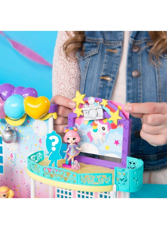 - Poptastic Party Playset With Confetti, Exclusive Collectible Mini Doll And Accessories, For Ages 4 And Up, Standard