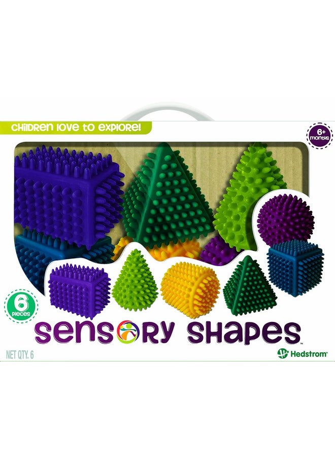 Hedstrom Infant Sensory Shapes, 6 Pack, Multi-Color