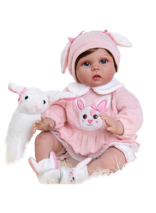 Aori Reborn Baby Dolls - Lifelike Girl Doll, Realistic Newborn Baby Doll with Feeding Toy, Gift Set for Kids 3+