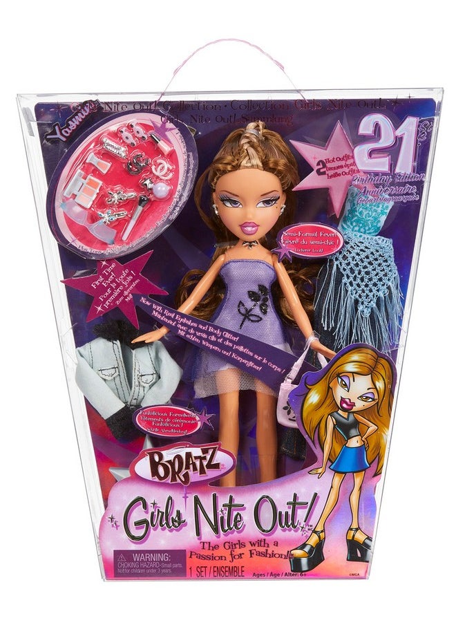 Bratz Girls Nite Out 21st Birthday Edition Fashion Doll Yasmin
