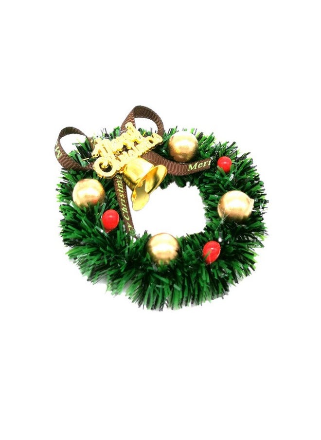 SXFSE Dollhouse Decoration Accessories, 1:12/1:6 Toy House Miniature Scene Model Christmas Wreath Pretend Toys
