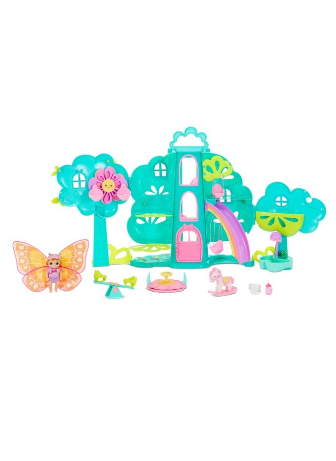 Baby Born Surprise Treehouse Playset with 20 Plus Surprises and Exclusive Doll, Multicolored