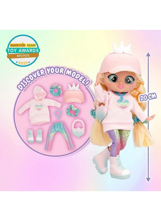 Toy Garrage BFF Stella Fashion Doll for Girls with 9+ Surprises Including Outfit and Accessories for Fashion Toy, Girls and Boys Ages 4 and Up, 7.8 Inch Doll (Stella)
