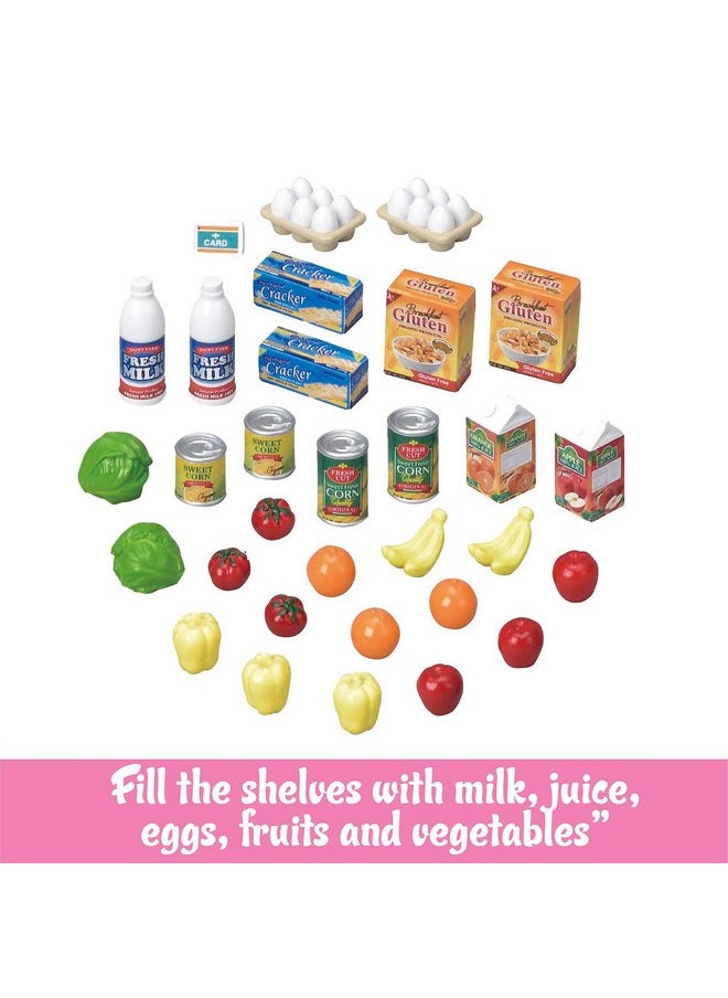 Calico Critters Grocery Market - Shop, Play, and Let Creativity Bloom!, Cream & Brown