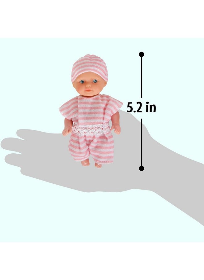 fash n kolor, 6 Mini Doll Set - 5