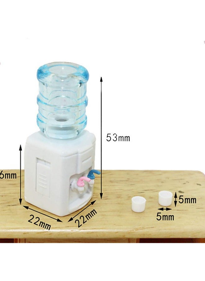 SXFSE Dollhouse Decoration Accessories,Miniature Life Play Scene Model Doll House Accessories Mini Water Dispenser (A)