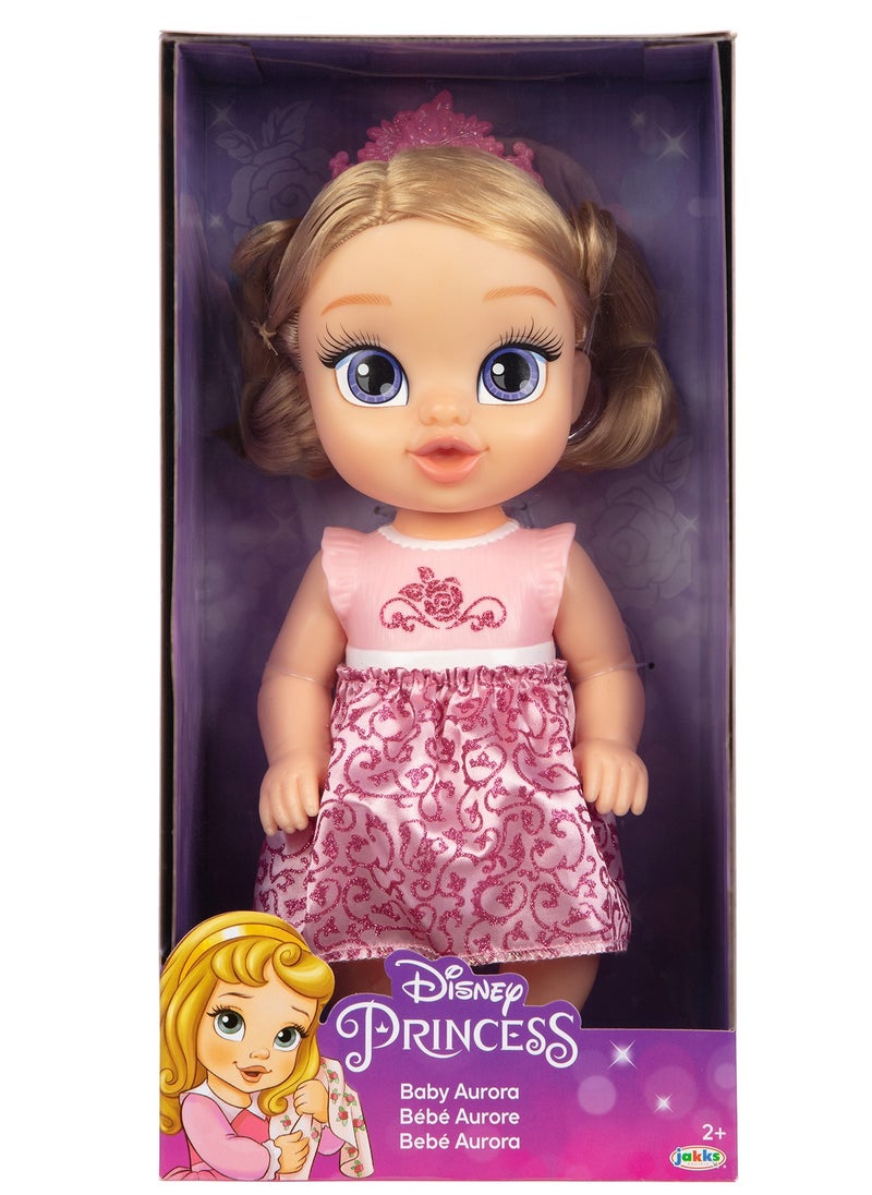 Disney Princess Baby Value Doll 12-inches, Assorted 1 Piece (Character May Vary) | Fashion Doll | Collectible Doll | Pretend Play | Dress Up | Gift for Kids
