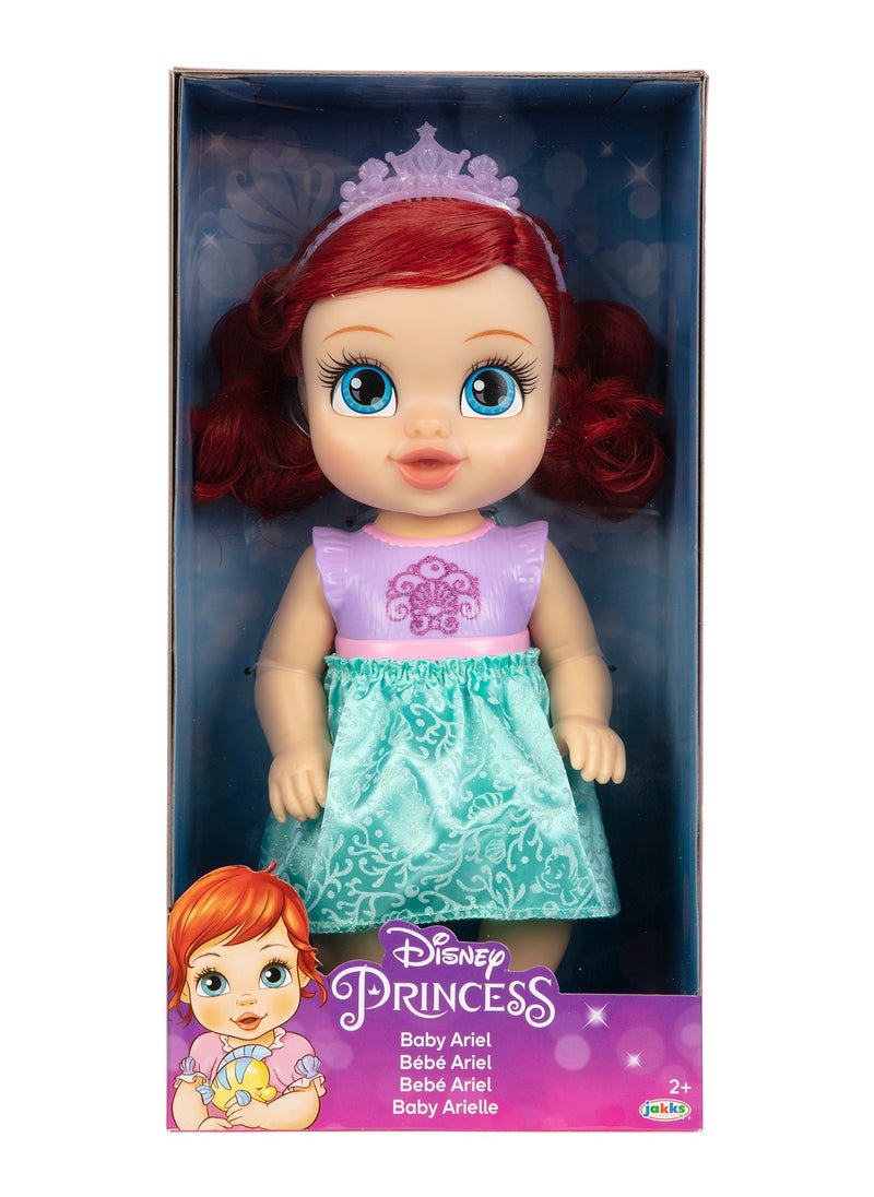 Disney Princess Baby Value Doll 12-inches, Assorted 1 Piece (Character May Vary) | Fashion Doll | Collectible Doll | Pretend Play | Dress Up | Gift for Kids