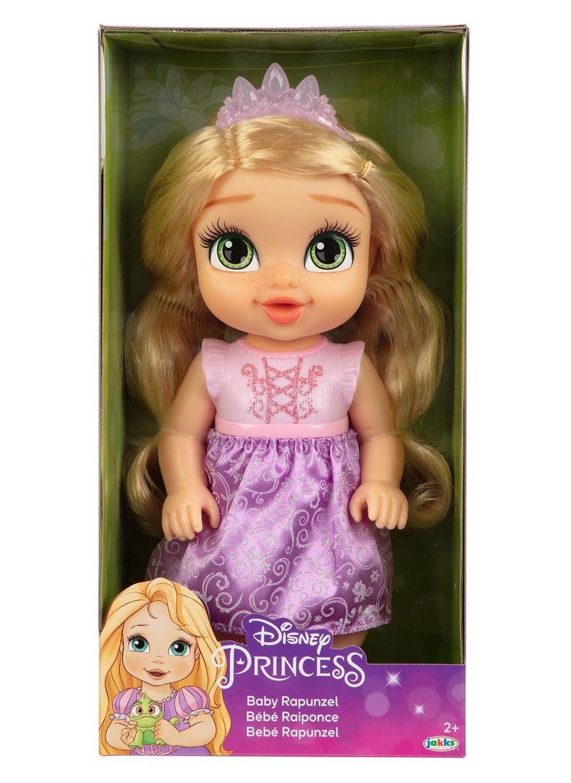 Disney Princess Baby Value Doll 12-inches, Assorted 1 Piece (Character May Vary) | Fashion Doll | Collectible Doll | Pretend Play | Dress Up | Gift for Kids