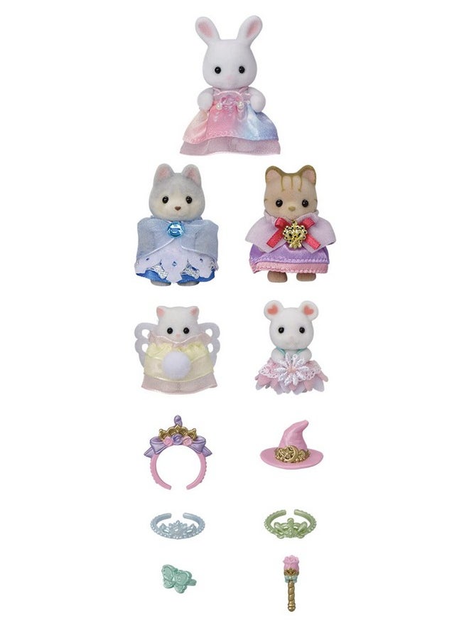 Calico Critters Royal Princess Set - Doll Playset with 5 Figures and Accessories for Children Ages 3+