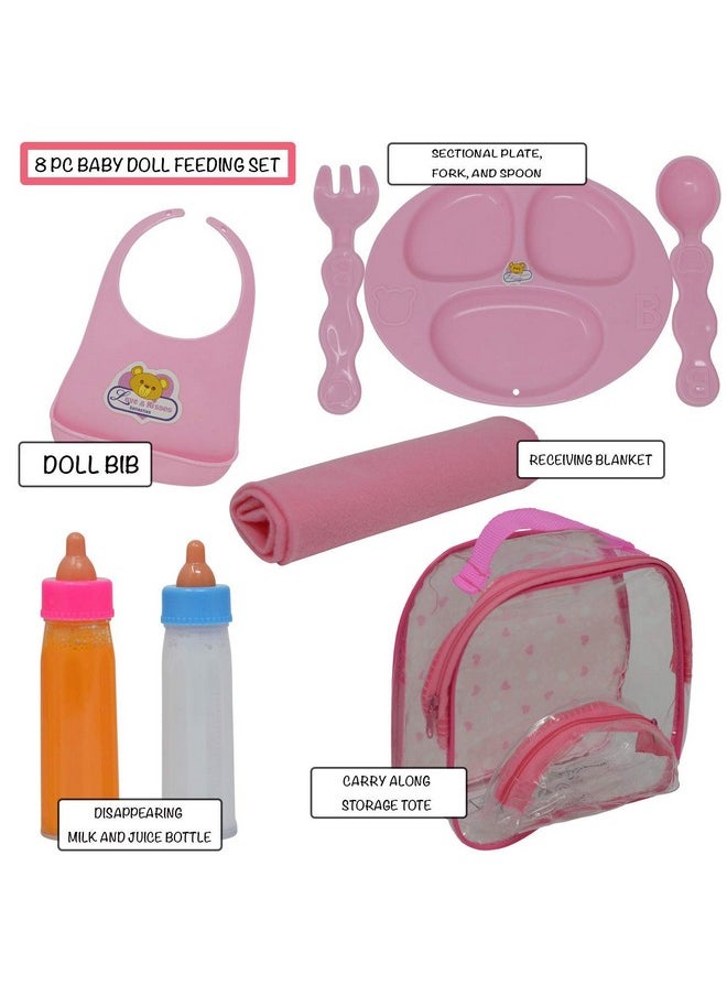 The New York Doll Collection Baby Doll Accessories, Doll Magic Bottles & Doll Feeding Set