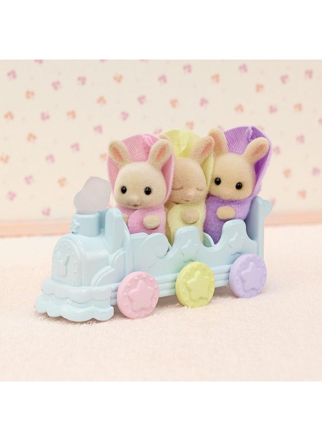 Calico Critters Triplets Baby Bathtime Set