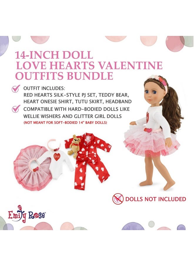 Emily Rose 14 Inch Doll Clothes | Love Doll Tutu 14