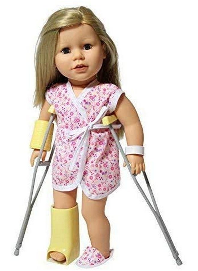 The New York Doll Collection Doll Wheelchair Set with Accessories for 18 Inch Dolls + Bonus Accessories