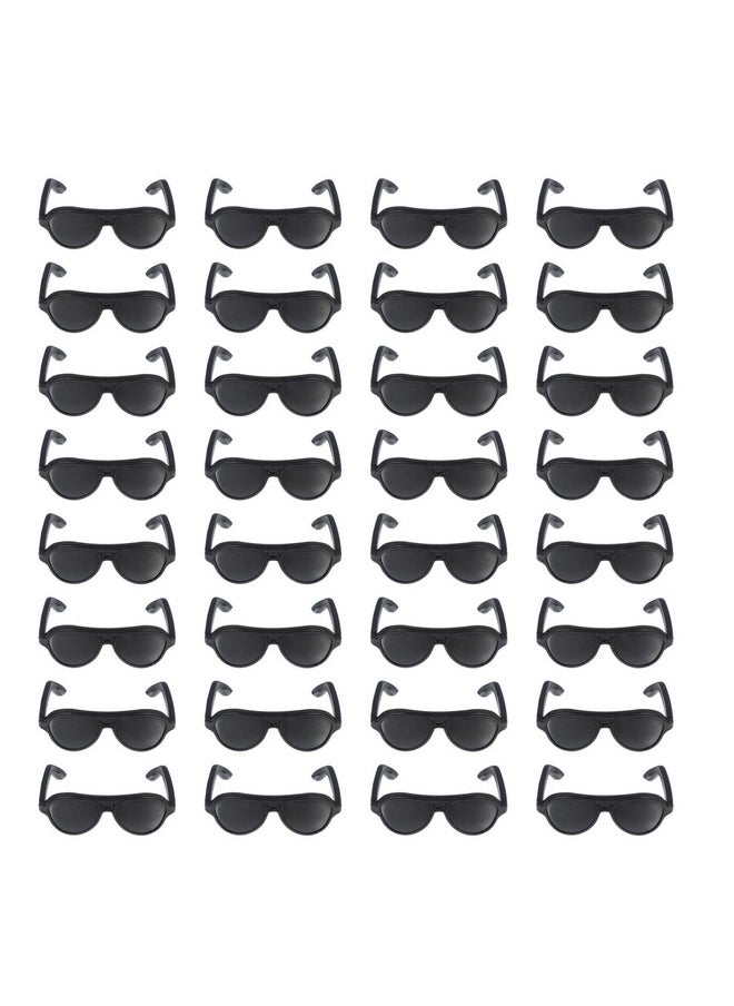TOYANDONA 80pcs Doll Sunglasses, Miniature Sunglasses Mini Doll Costume Accessories for Dollhouse Crafts