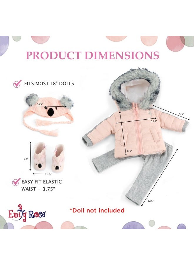 Emily Rose 18 Inch Doll Clothes | 4-PC 18