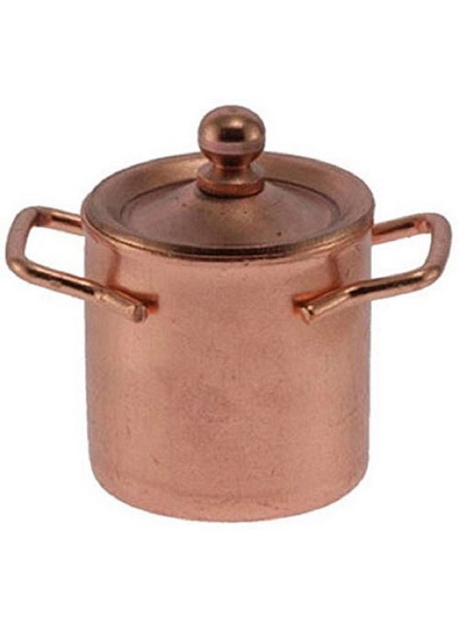 International Miniatures Dollhouse Miniature COPPER POT