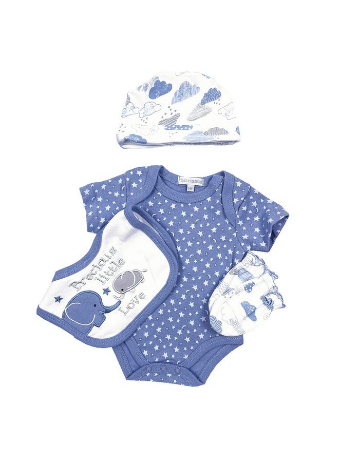 Reborn Baby Doll Clothes Little Elephant 5pcs Outfit Set for 20-23 inches Reborn Baby Boy Doll Clothes Accessories
