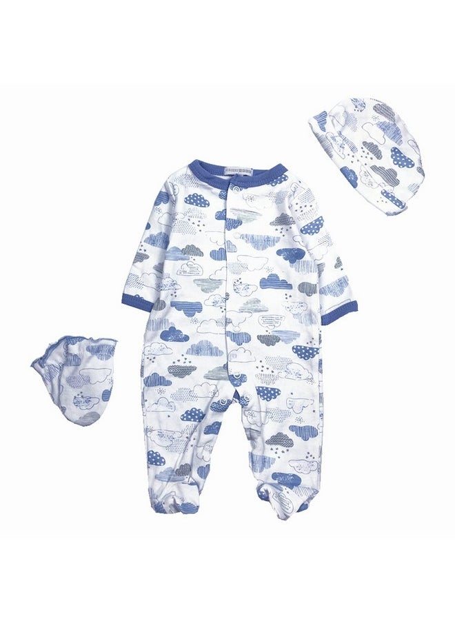 Reborn Baby Doll Clothes Little Elephant 5pcs Outfit Set for 20-23 inches Reborn Baby Boy Doll Clothes Accessories