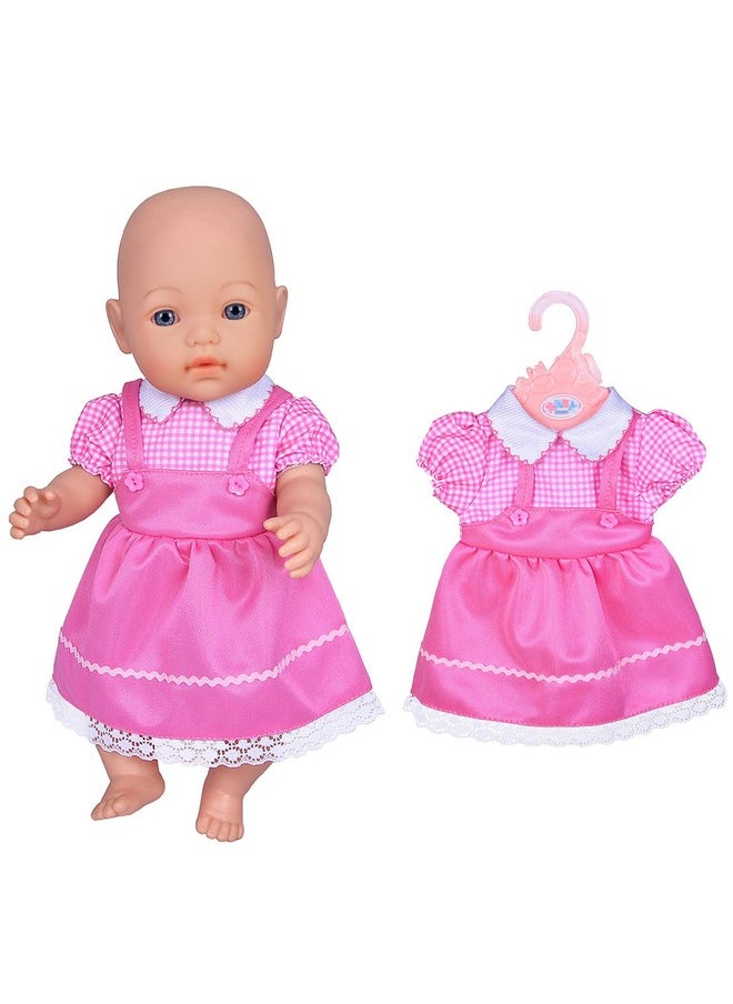 Ebuddy 6 Sets Doll Clothes Outfits for 14 to 16 Inch Baby Dolls, 15 Inch Baby Dolls and 18 inch Girl Doll
