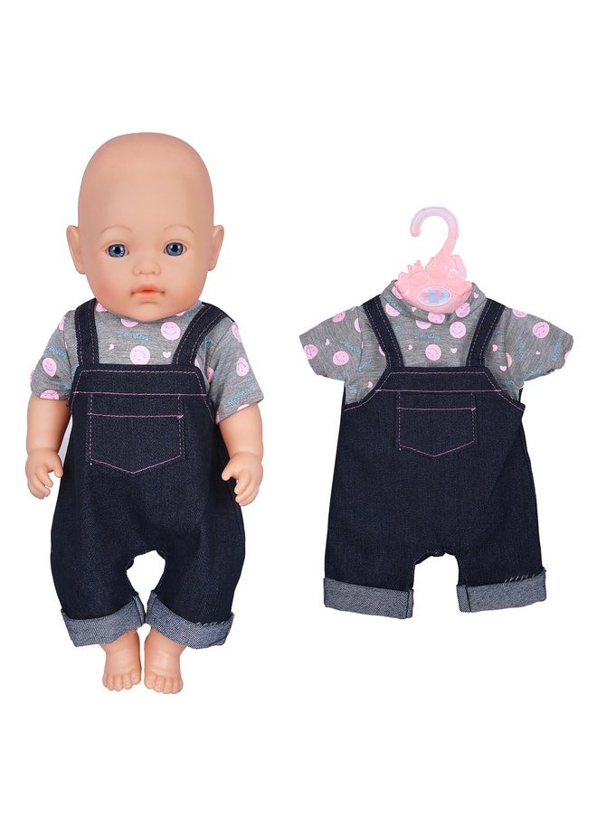 Ebuddy 6 Sets Doll Clothes Outfits for 14 to 16 Inch Baby Dolls, 15 Inch Baby Dolls and 18 inch Girl Doll