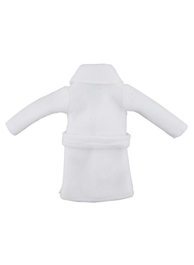 YAMASO Santa Clothing for Doll (Fluffy Vest+ Plaid Skirt + Bathrobe)