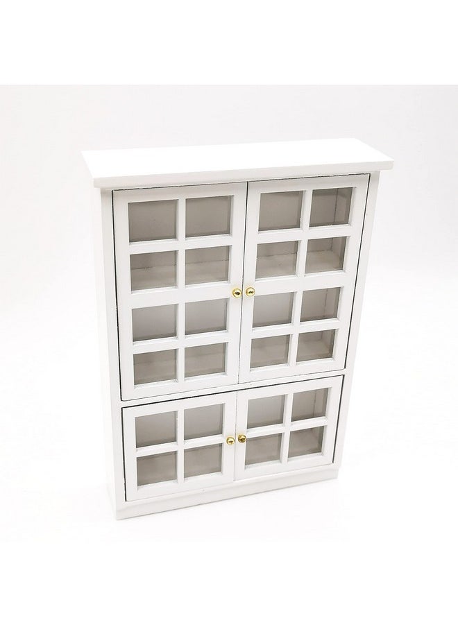 SXFSE Dollhouse Decoration Accessories,1:12 Dollhouse Furniture Miniature Bookshelf Cabinet Living Room Kid Pretend Toy