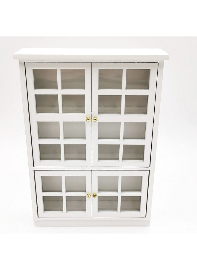 SXFSE Dollhouse Decoration Accessories,1:12 Dollhouse Furniture Miniature Bookshelf Cabinet Living Room Kid Pretend Toy