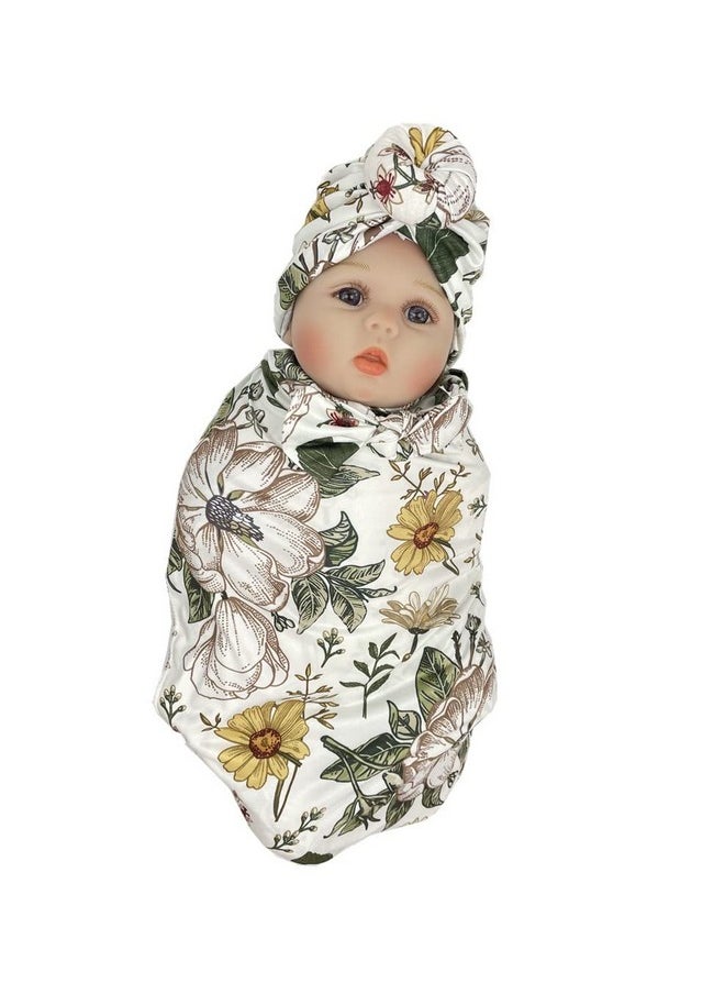 Pedolltree Reborn Baby Doll Accessories Clothes Blanket Swaddle 3-Piece Set for 18-24 inch Reborn Doll Newborn