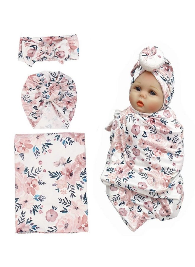 Pedolltree Reborn Baby Doll Accessories Clothes Blanket Swaddle 3-Piece Set for 18-24 inch Reborn Doll Newborn