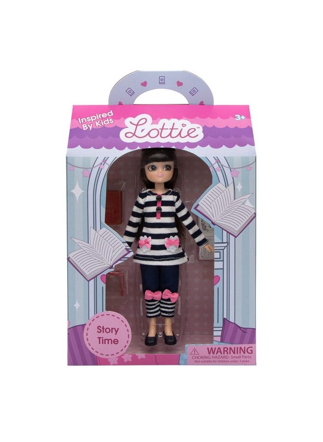 Lottie Story Time Doll | Toys for Girls and Boys | Muñeca | Gifts for 3 4 5 6 7 8 Year Old | Small 7.5 inch