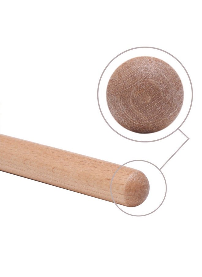 16 Pack Music Lummi Sticks for Kids, 8 Inch Rhythm Sticks with Carry Bag