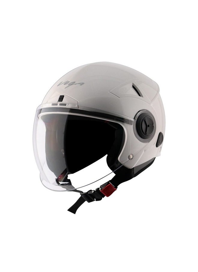 Vega Blaze Dx White Helmet-L