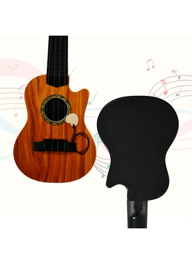 Guitar Toys 17inch,4 Strings Guitar for Kids Toddler Guitar Musical Toys for Toddler Kids Boys Girls Beginner.