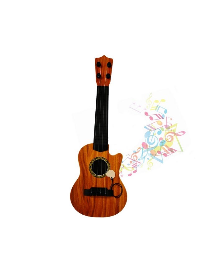 Guitar Toys 17inch,4 Strings Guitar for Kids Toddler Guitar Musical Toys for Toddler Kids Boys Girls Beginner.