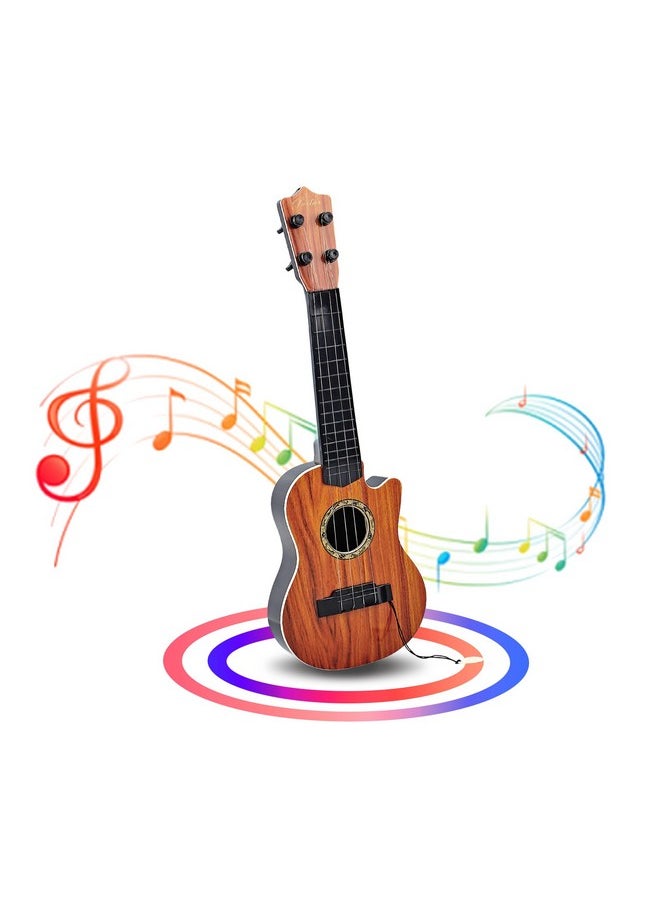 Guitar Toys 17inch,4 Strings Guitar for Kids Toddler Guitar Musical Toys for Toddler Kids Boys Girls Beginner.