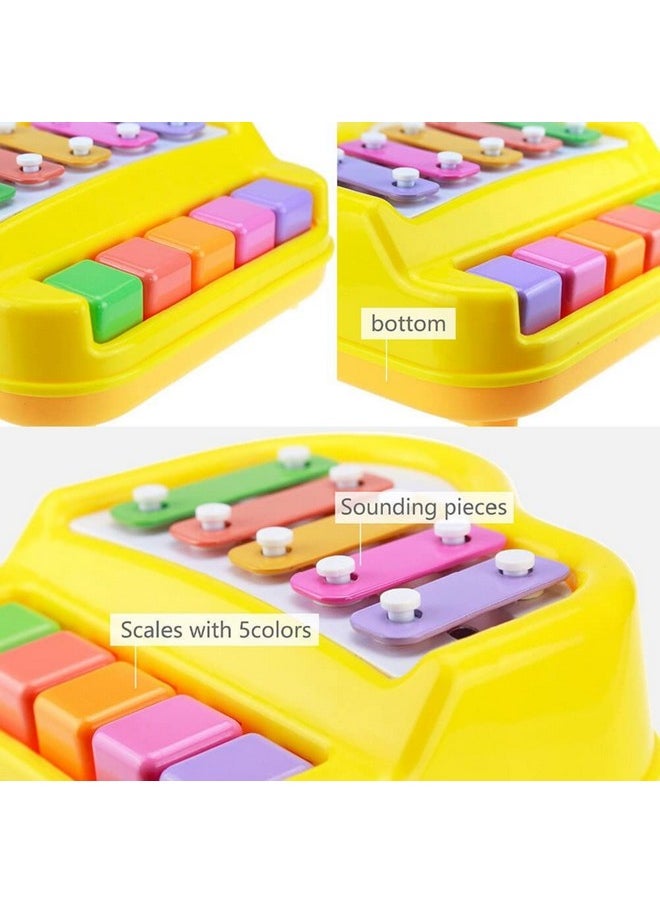 FunBlast Xylophone - Xylophone for Kids, Kids Musical Instruments, Kids Xylophone, Xylophone for 1 Year Old, Kids Drums & Percussion, Hammering & Pounding Toys, Hand Knock Piano Toys (Blue)
