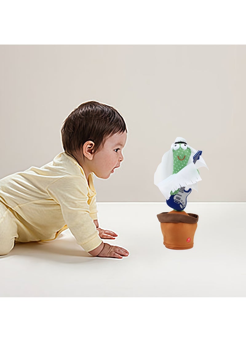 Dancing Talking Cactus, Toy for Baby Toddler, Boys Girls Gifts Singing Mimicking Cactus Toy Recording Repeating What You Say Cactus Baby Toy