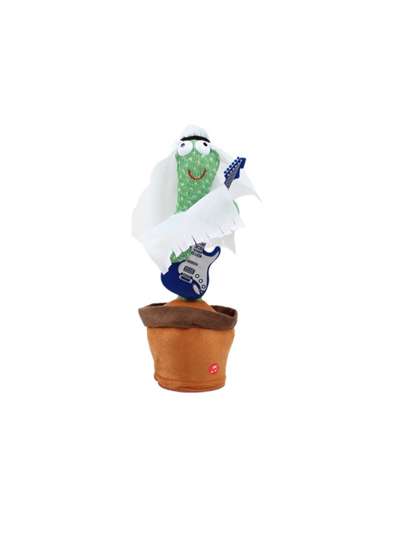 Dancing Talking Cactus, Toy for Baby Toddler, Boys Girls Gifts Singing Mimicking Cactus Toy Recording Repeating What You Say Cactus Baby Toy
