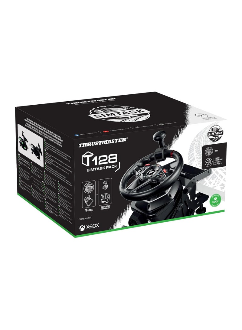 Thrustmaster T128 SimTask Pack – Essential Accessories for T128 Racing Wheel, Compatible with Xbox Series X|S, Xbox One, and PC
