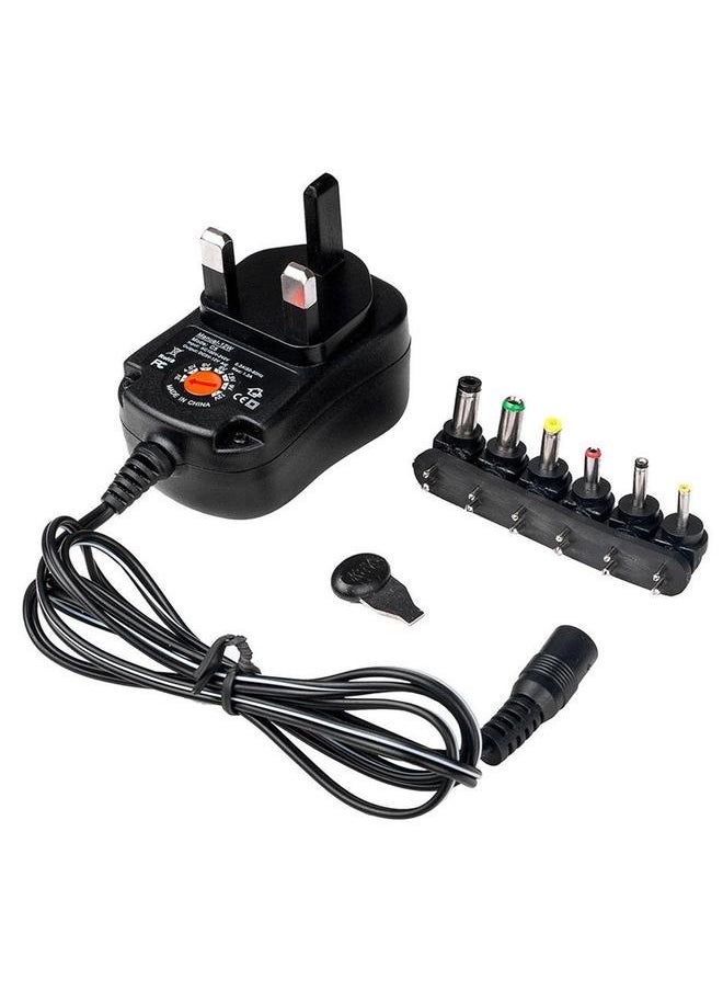 adapter 30W - MASO AC/DC 3V4.5V6V7.5V9V12V Power Supply Adapter Charger Travel Transformer UK Plug