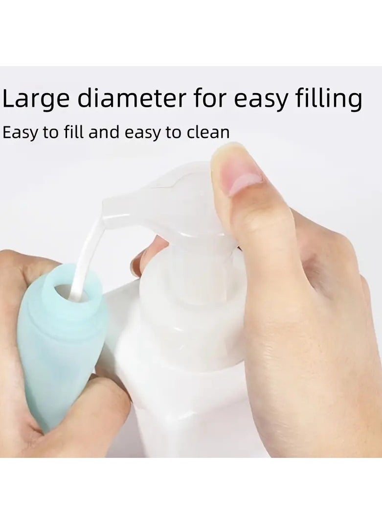11pcs Travel Bottles for Toiletries, 11pcs Set Leak Proof Squeeze Bottle, Spray Bottle and Cream Jar Kit for Travel, Refillable Container Dispenser Bottle for Shampoo Lotion Conditioner Bottle