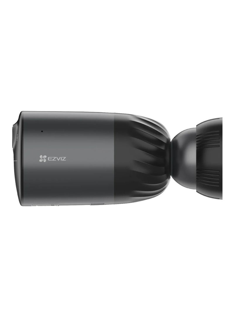 BC1c 4K Standalone Smart Home Battery Camera with 8MP Image Sensor, 135° Field of View, AI-Powered Human & Vehicle Detection, Color Night Vision, Two-Way Talk, H.265 Video Compression, Wi-Fi 6, Bluetooth, 10,400mAh Battery (Up to 180 Days), IP65 Weatherproof, Active Defense, Supports MicroSD (Up to 512GB) & EZVIZ Cloud Storage, Solar Panel Compatible (Type-C), Easy Magnetic & Screw Installation, No Hub Required, Google Assistant & Alexa Integration